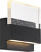 Myhouse Lighting Nuvo Lighting - 62-1512 - LED Wall Sconce - Ellusion - Matte Black