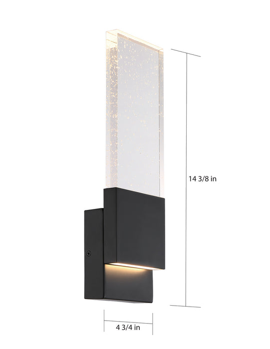 Myhouse Lighting Nuvo Lighting - 62-1513 - LED Wall Sconce - Ellusion - Matte Black