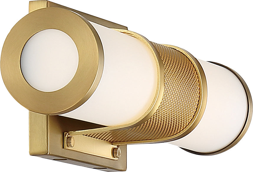 Myhouse Lighting Nuvo Lighting - 62-1601 - LED Vanity - Caper - Brushed Brass