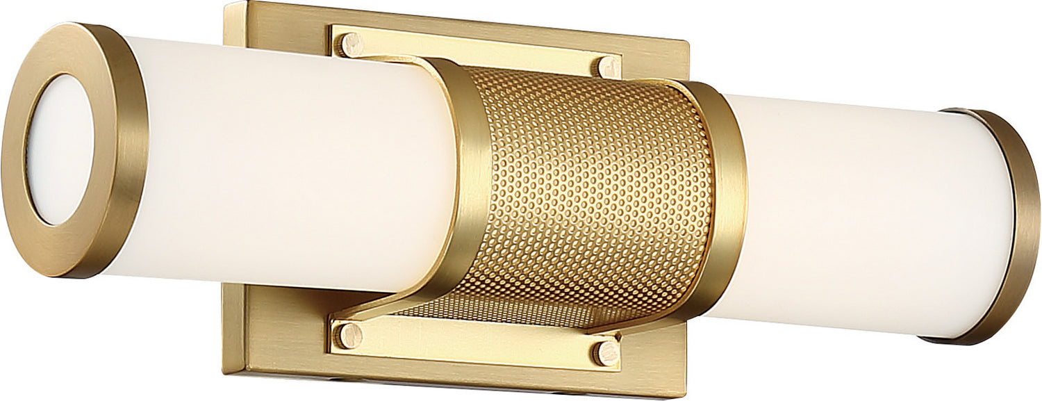 Myhouse Lighting Nuvo Lighting - 62-1601 - LED Vanity - Caper - Brushed Brass