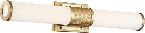 Myhouse Lighting Nuvo Lighting - 62-1602 - LED Vanity - Caper - Brushed Brass