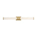 Myhouse Lighting Nuvo Lighting - 62-1603 - LED Vanity - Caper - Brushed Brass