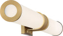 Myhouse Lighting Nuvo Lighting - 62-1603 - LED Vanity - Caper - Brushed Brass