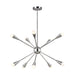 Myhouse Lighting Visual Comfort Studio - EC10310PN - Ten Light Chandelier - Jax - Polished Nickel