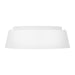 Myhouse Lighting Visual Comfort Studio - EF1003MWT - Three Light Flush Mount - Asher - Matte White