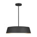 Myhouse Lighting Visual Comfort Studio - EP1055MBK - Five Light Pendant - Asher - Midnight Black