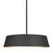 Myhouse Lighting Visual Comfort Studio - EP1055MBK - Five Light Pendant - Asher - Midnight Black