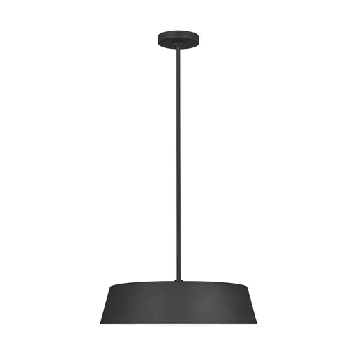 Myhouse Lighting Visual Comfort Studio - EP1055MBK - Five Light Pendant - Asher - Midnight Black