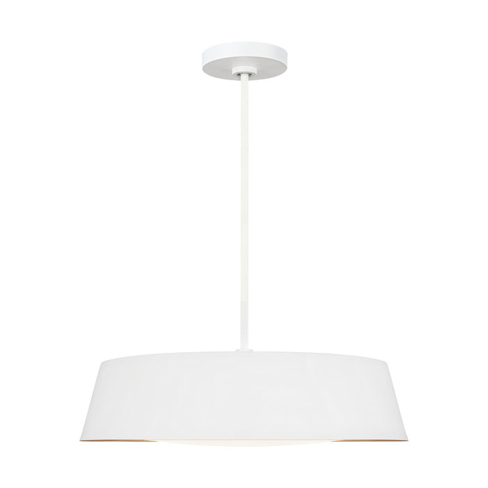 Myhouse Lighting Visual Comfort Studio - EP1055MWT - Five Light Pendant - Asher - Matte White