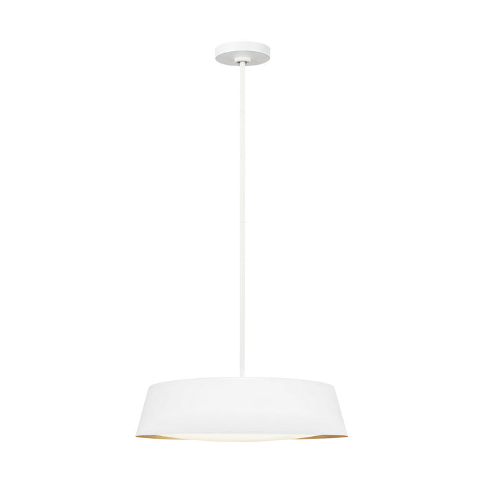 Myhouse Lighting Visual Comfort Studio - EP1055MWT - Five Light Pendant - Asher - Matte White