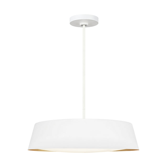 Myhouse Lighting Visual Comfort Studio - EP1055MWT - Five Light Pendant - Asher - Matte White