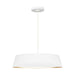 Myhouse Lighting Visual Comfort Studio - EP1055MWT - Five Light Pendant - Asher - Matte White