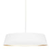 Myhouse Lighting Visual Comfort Studio - EP1055MWT - Five Light Pendant - Asher - Matte White