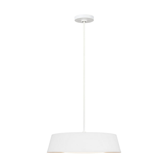 Myhouse Lighting Visual Comfort Studio - EP1055MWT - Five Light Pendant - Asher - Matte White