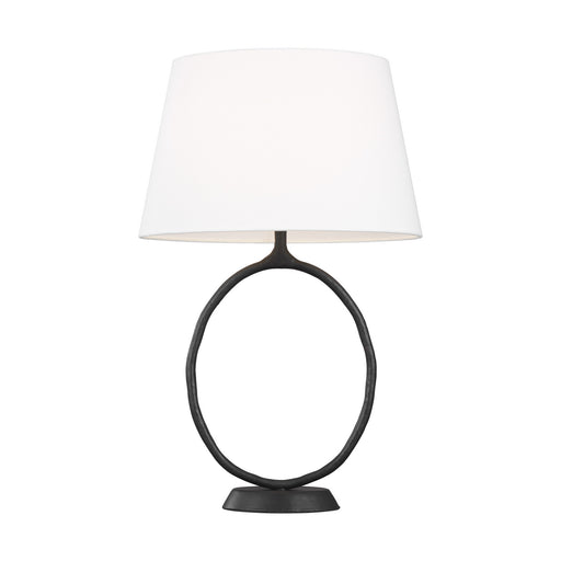 Myhouse Lighting Visual Comfort Studio - ET1001AI1 - One Light Table Lamp - Indo - Aged Iron