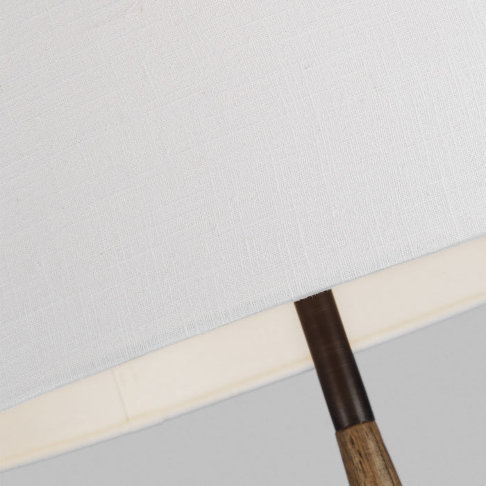 Myhouse Lighting Visual Comfort Studio - ET1101WDO1 - One Light Floor Lamp - Ferrelli - Weathered Oak Wood