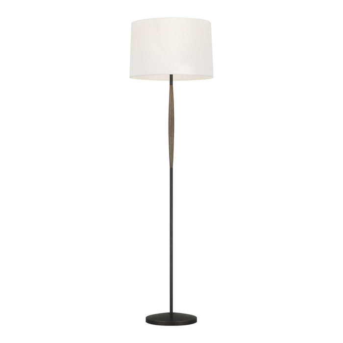 Myhouse Lighting Visual Comfort Studio - ET1101WDO1 - One Light Floor Lamp - Ferrelli - Weathered Oak Wood