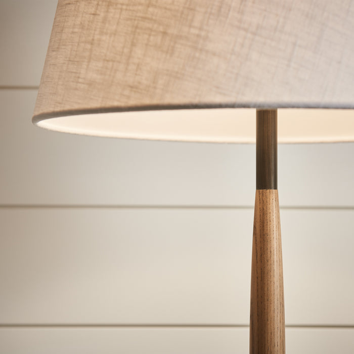 Myhouse Lighting Visual Comfort Studio - ET1161WDO1 - One Light Table Lamp - Ferrelli - Weathered Oak Wood