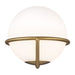 Myhouse Lighting Visual Comfort Studio - EW1031BBS - One Light Wall Sconce - Apollo - Burnished Brass