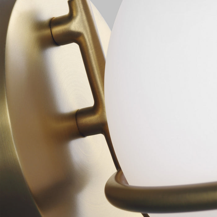Myhouse Lighting Visual Comfort Studio - EW1031BBS - One Light Wall Sconce - Apollo - Burnished Brass