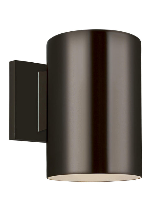 Myhouse Lighting Visual Comfort Studio - 8313801-10/T - One Light Outdoor Wall Lantern - Outdoor Cylinders - Bronze