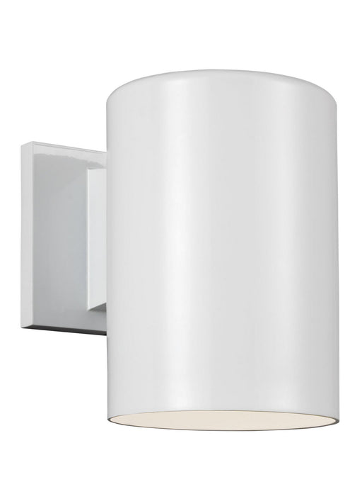 Myhouse Lighting Visual Comfort Studio - 8313801-15/T - One Light Outdoor Wall Lantern - Outdoor Cylinders - White