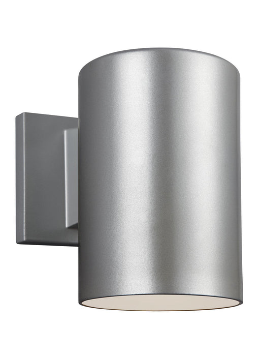 Myhouse Lighting Visual Comfort Studio - 8313801-753/T - One Light Outdoor Wall Lantern - Outdoor Cylinders - Painted Brushed Nickel