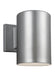 Myhouse Lighting Visual Comfort Studio - 8313801-753/T - One Light Outdoor Wall Lantern - Outdoor Cylinders - Painted Brushed Nickel