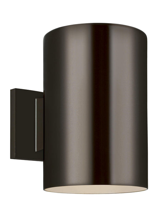 Myhouse Lighting Visual Comfort Studio - 8313901-10/T - One Light Outdoor Wall Lantern - Outdoor Cylinders - Bronze