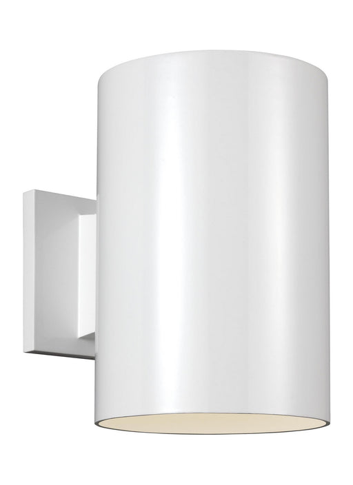 Myhouse Lighting Visual Comfort Studio - 8313901-15/T - One Light Outdoor Wall Lantern - Outdoor Cylinders - White