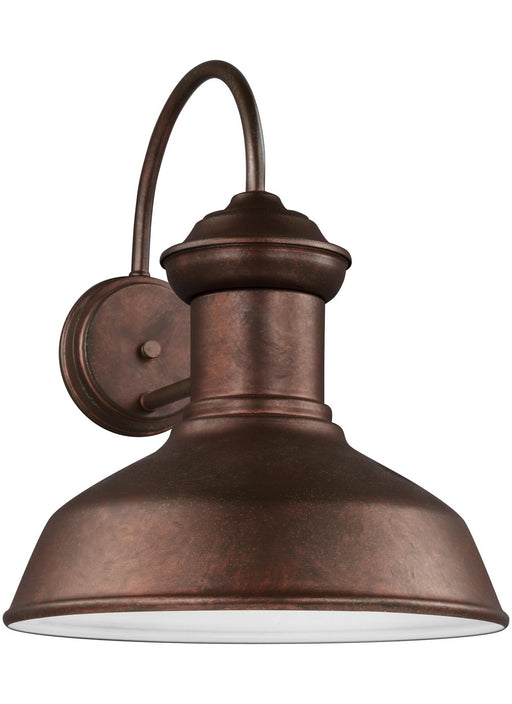 Myhouse Lighting Generation Lighting - 8647701-44/T - One Light Outdoor Wall Lantern - Fredricksburg - Weathered Copper