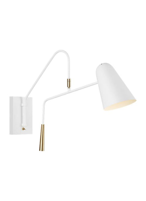 Myhouse Lighting Visual Comfort Studio - EW1041MWT - One Light Wall Sconce - Simon - Matte White