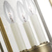 Myhouse Lighting Visual Comfort Studio - OL13207PDB - Three Light Post Lantern - Wellsworth - Painted Distressed Brass