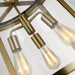 Myhouse Lighting Visual Comfort Studio - P1288BBS - Three Light Pendant - Harrow - Burnished Brass