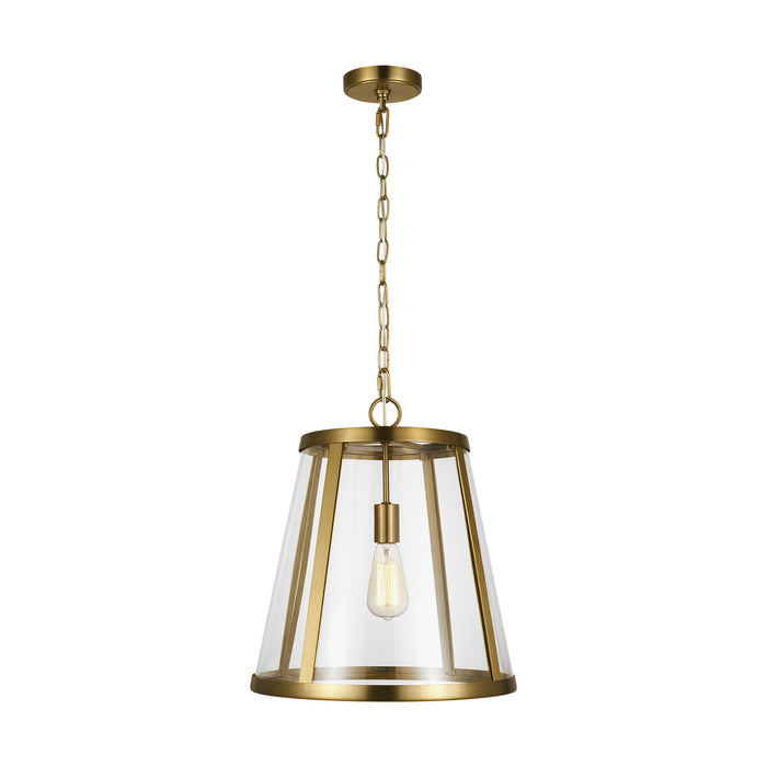 Myhouse Lighting Visual Comfort Studio - P1289BBS - One Light Pendant - Harrow - Burnished Brass