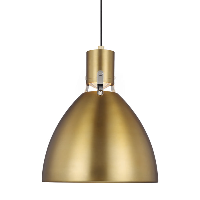 Myhouse Lighting Visual Comfort Studio - P1442BBS-L1 - LED Pendant - Brynne - Burnished Brass