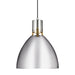 Myhouse Lighting Visual Comfort Studio - P1442PN-L1 - LED Pendant - Brynne - Polished Nickel