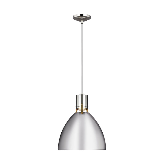 Myhouse Lighting Visual Comfort Studio - P1442PN-L1 - LED Pendant - Brynne - Polished Nickel