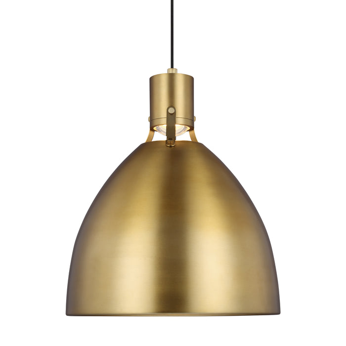 Myhouse Lighting Visual Comfort Studio - P1443BBS-L1 - LED Pendant - Brynne - Burnished Brass