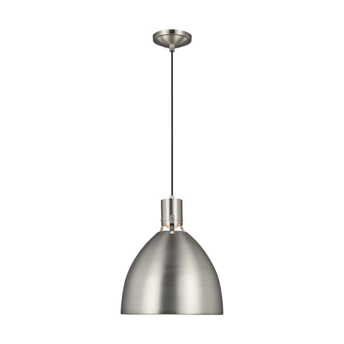 Myhouse Lighting Visual Comfort Studio - P1443SN-L1 - LED Pendant - Brynne - Satin Nickel