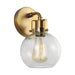 Myhouse Lighting Visual Comfort Studio - VS24401BBS - One Light Wall Sconce - Clara - Burnished Brass