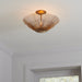 Myhouse Lighting Visual Comfort Studio - AF1083ADB - Three Light Flush Mount - Helios - Antique Gild