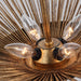 Myhouse Lighting Visual Comfort Studio - AP1084ADB - Four Light Pendant - Helios - Antique Gild