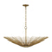 Myhouse Lighting Visual Comfort Studio - AP1084ADB - Four Light Pendant - Helios - Antique Gild