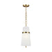 Myhouse Lighting Visual Comfort Studio - AP1161BBS - One Light Pendant - Cordtlandt - Burnished Brass