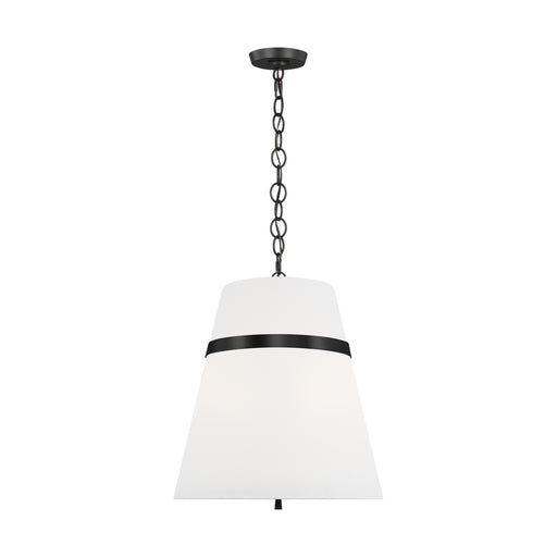 Myhouse Lighting Visual Comfort Studio - AP1173AI - Three Light Pendant - Cordtlandt - Aged Iron