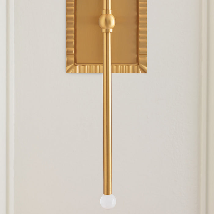 Myhouse Lighting Visual Comfort Studio - AW1051BBS - One Light Wall Sconce - Baxley - Burnished Brass