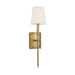 Myhouse Lighting Visual Comfort Studio - AW1051BBS - One Light Wall Sconce - Baxley - Burnished Brass