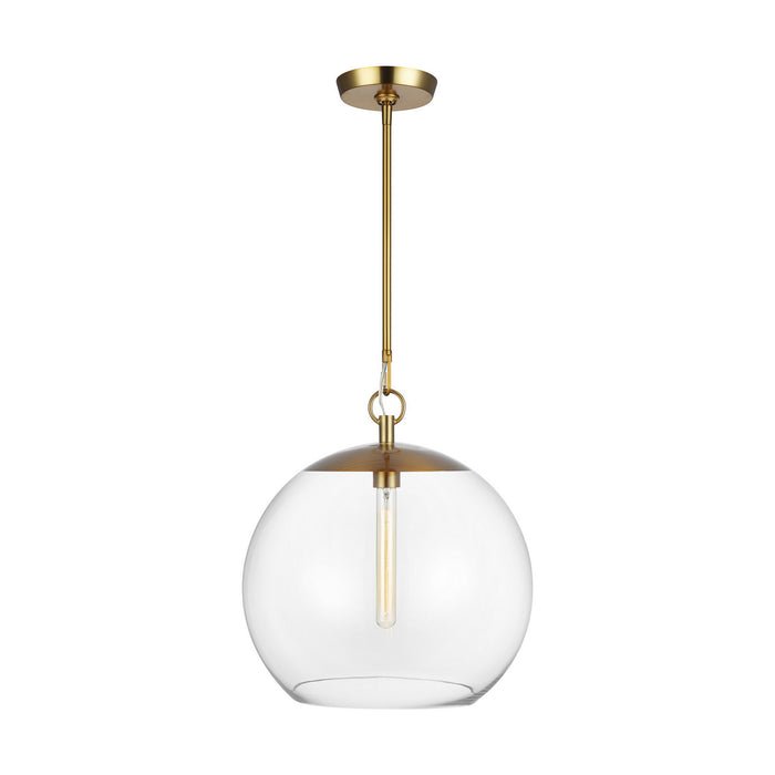 Myhouse Lighting Visual Comfort Studio - CP1041BBS - One Light Pendant - Atlantic - Burnished Brass