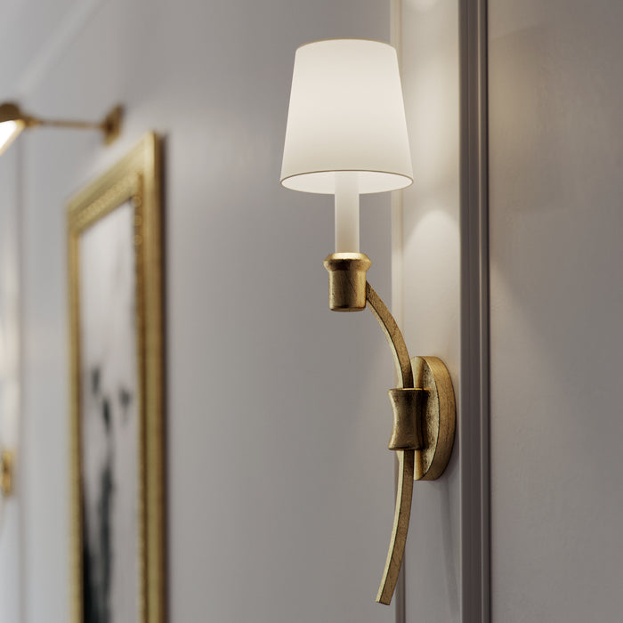 Myhouse Lighting Visual Comfort Studio - CW1031ADB - One Light Wall Sconce - Westerly - Antique Gild